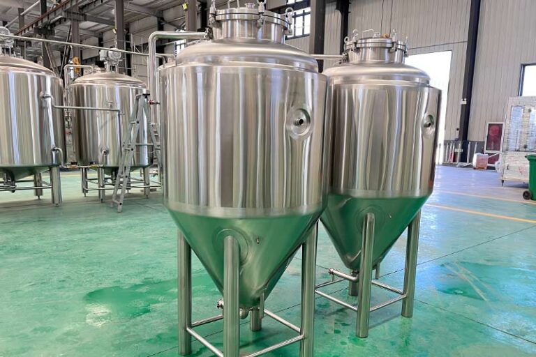 Stainless Steel Beer Brewing Tank Process