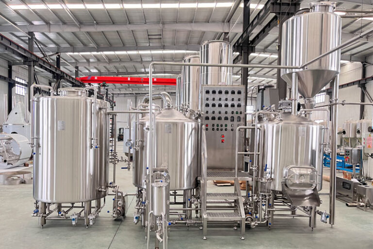 500L brewing equipment in France