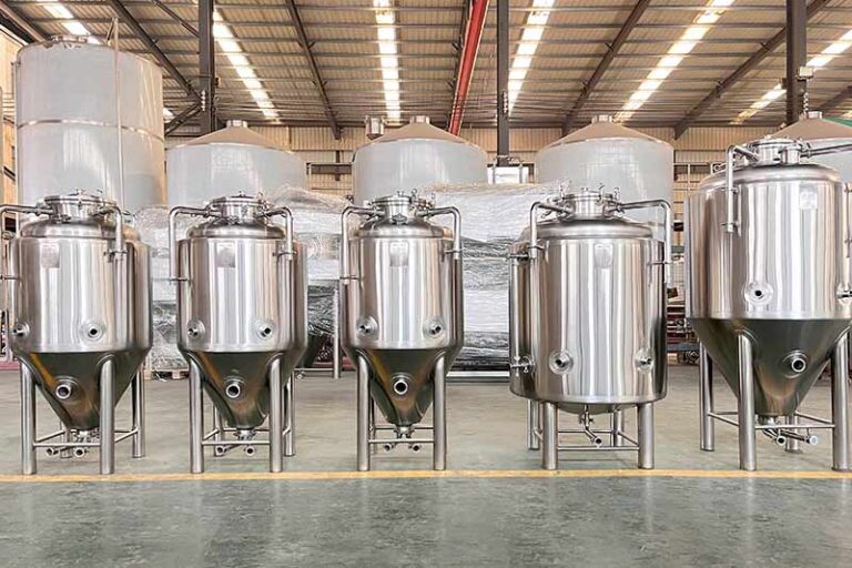 The brewing process in a nano brewery