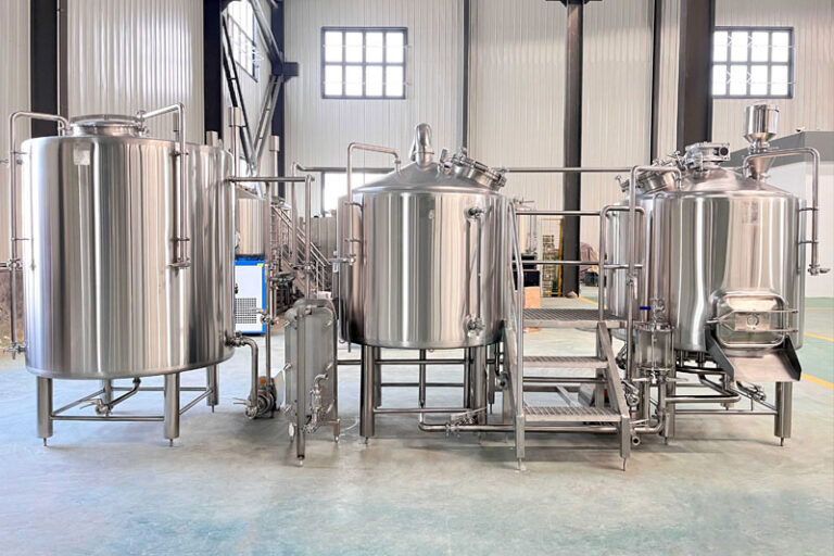 Basic configuration of beer brewing equipment