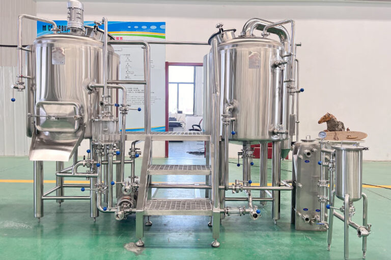 Serbia 200L brewing equipment