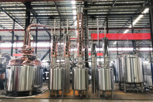 Distillation Equipment in Distillation Plant