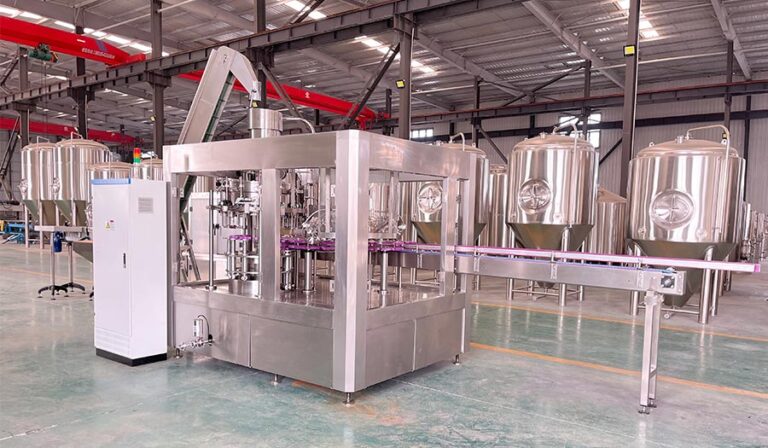 Dubai fully automatic filling line production completed