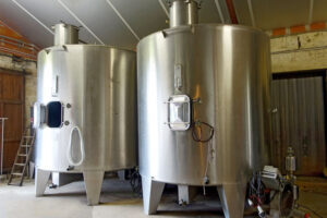 Stainless steel storage tanks