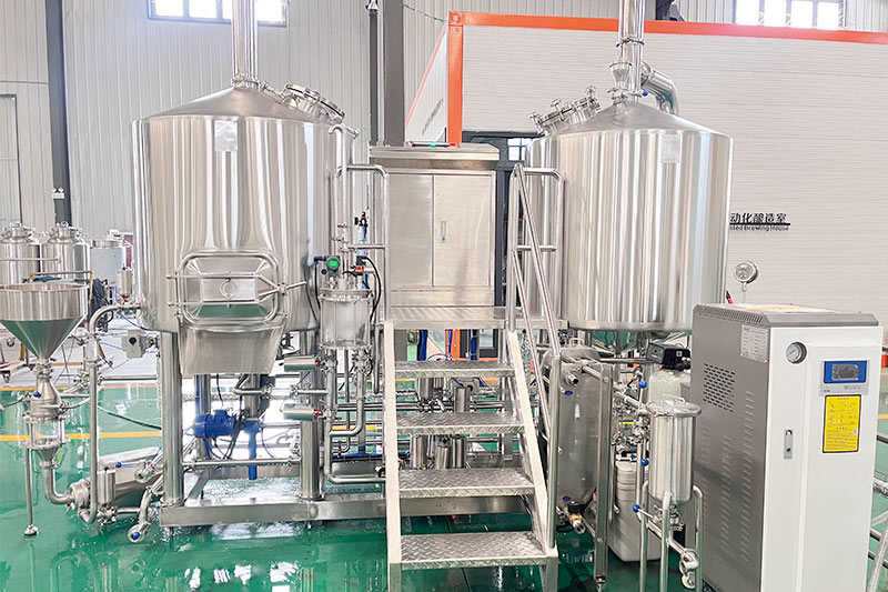 500L automatic brewing system in Ibiza